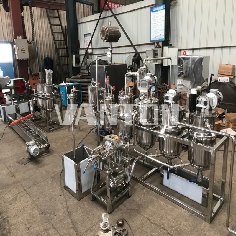 25-50kg/day oil refining line